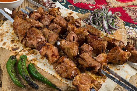 Набор шашлыков из cвинoй вырезки