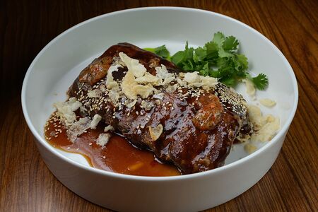 Хрустящие ребра якитори