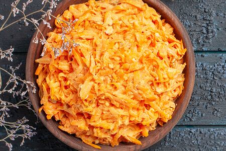 Салат Морковный с сыром