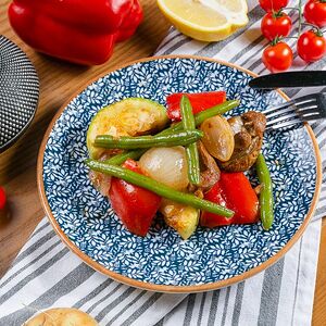 Таджин из индейки с овощами