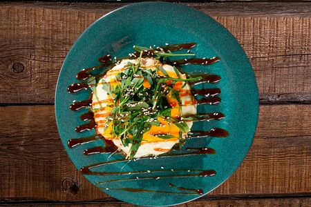 Бифштекс с сырной шапкой