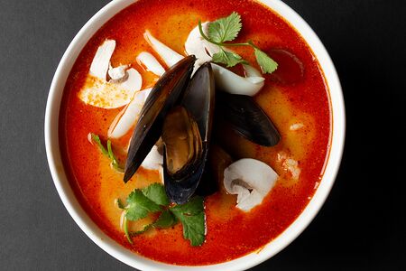 Хайнаньский суп с морепродуктами