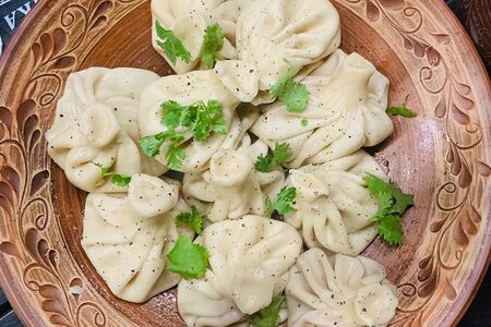 Хинкали с бараниной