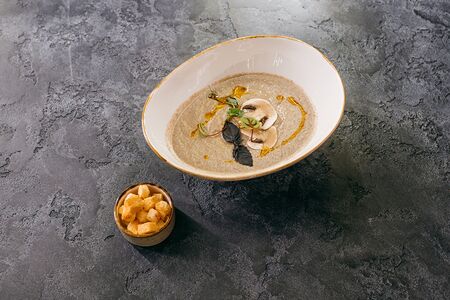 Грибной крем-суп