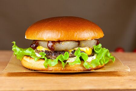 Мраморный с грушей и фри