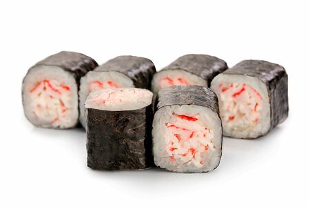 Мини-ролл с крабом