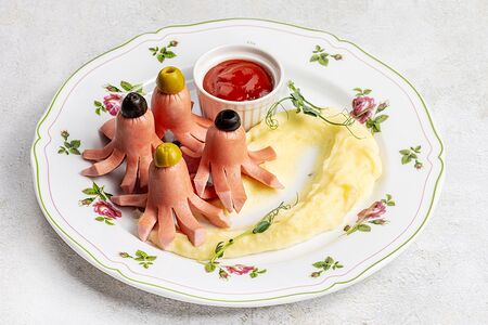 Сосиски-осьминожки
