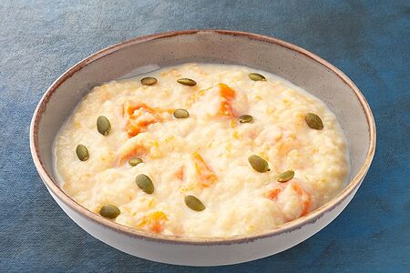 Каша пшенная с тыквой