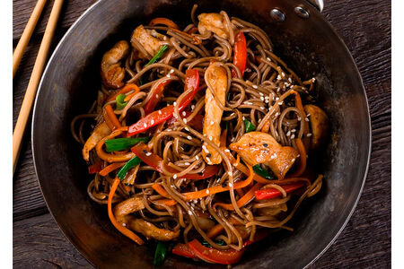 Соба с курицей