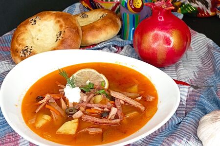 Солянка мясная