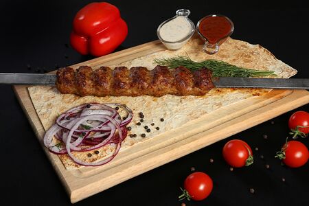 Люля-кебаб свинина