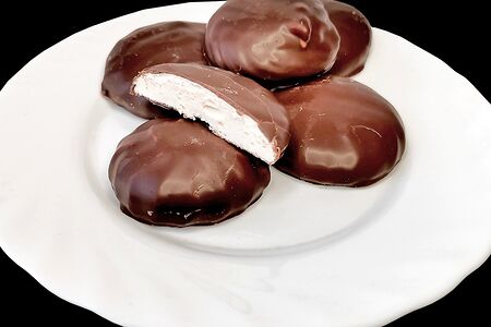 Зефир в шоколадной глазури