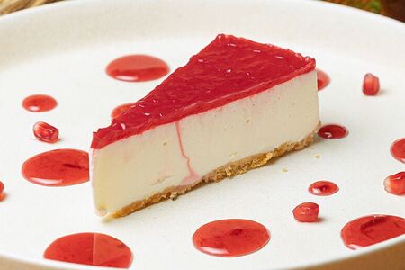 Чизкейк гранатовый