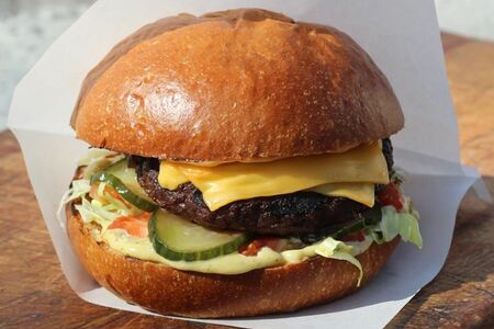 Трюфельный чизбургер