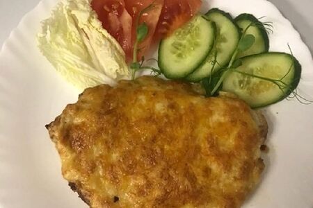 Свинина под сырной корочкой