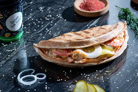 Закрытая пицца Домашняя