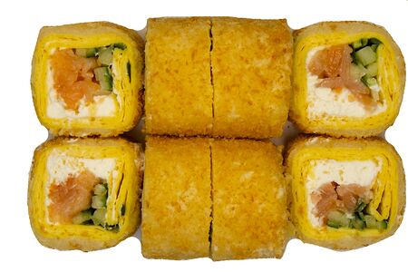 Тортилья Темпура с лососем