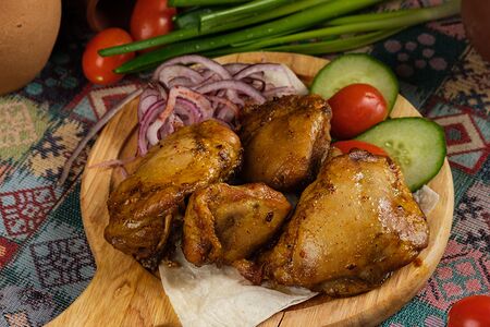 Шашлык из курицы