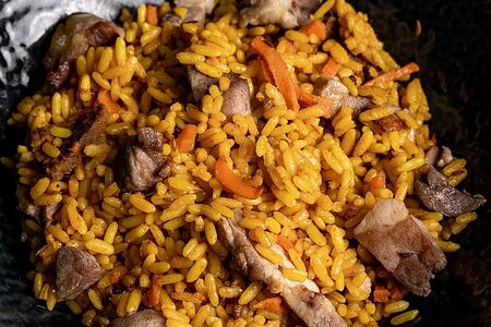 Плов с говядиной