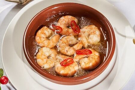 Креветки аль ахильо