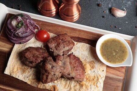 Шашлык из куриных бёдер