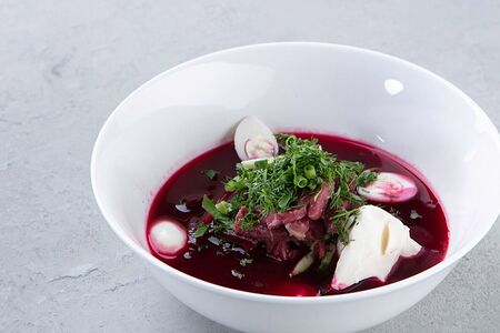 Свекольник с мясом