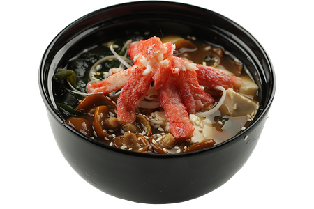 Мисо-суп с крабом