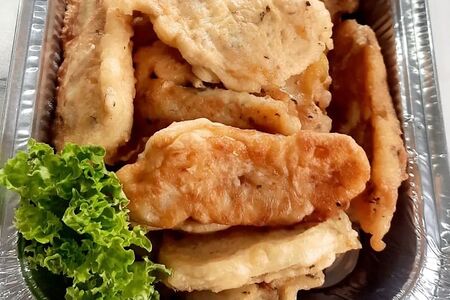 Филе морского языка в кляре