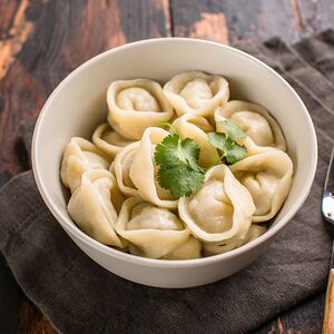 Пельмени из растительного мяса