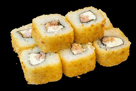 Креветка в темпуре с сыром