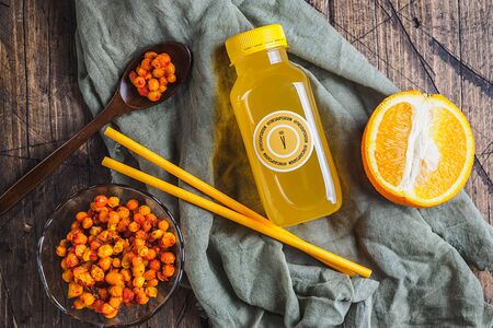 Морс Облепиха-апельсин