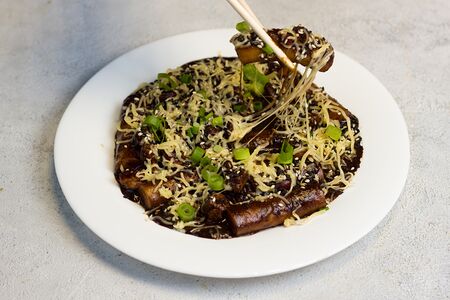 Токпокки Итевон с курицей