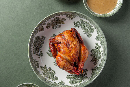 Запеченный цыпленок Дукка