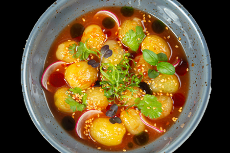 Севиче из томатов черри