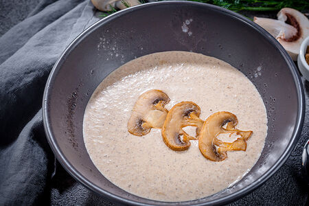 Крем-суп из шампиньонов