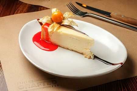 Ванильный чизкейк