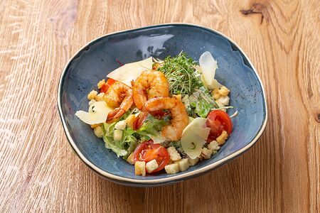 Цезарь с креветками