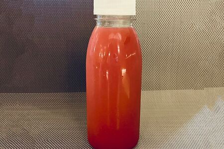 Натуральный лимонад из малины