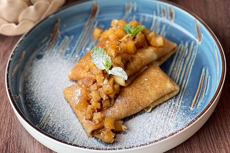 Конвертики из блинов на завтрак