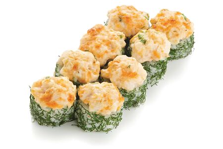 Сырный запеченный с курицей