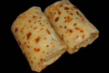 Блины с шоколадной пастой