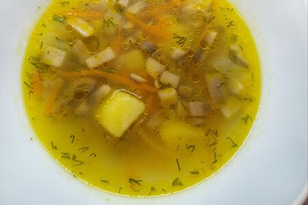 Суп грибной