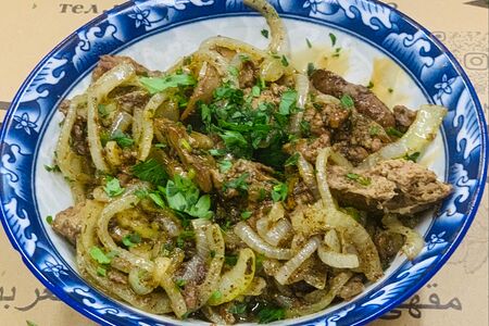 Багет с куриной печенью