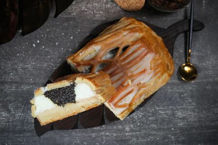 Штрудель восточно-европейский с маком и творогом