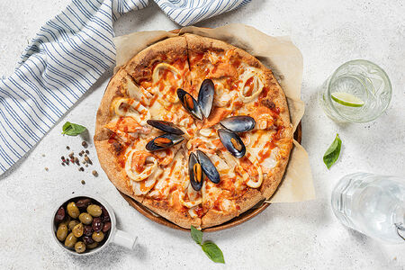 Морская империя 26 см традиционное тесто