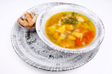 Уха из лосося