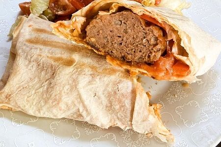 Шаурма с люля-кебабом