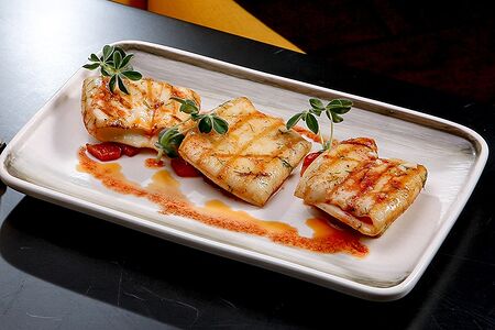 Кальмар на гриле