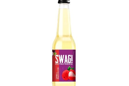 Крафтовый лимонад Swag! Личи и мангостин