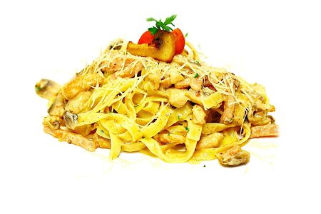 Феттуччине прошутто